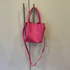 Pink mini purse